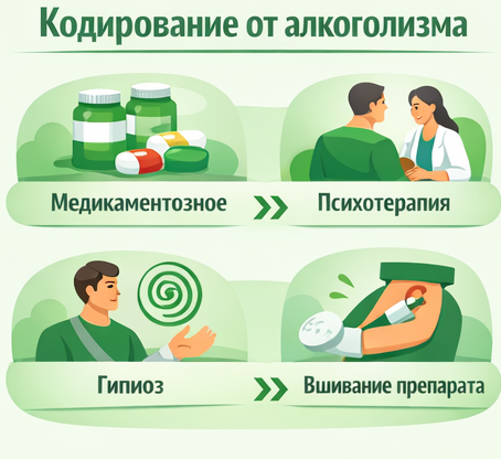 кодирование от алкоголизма в Десногорске Санати